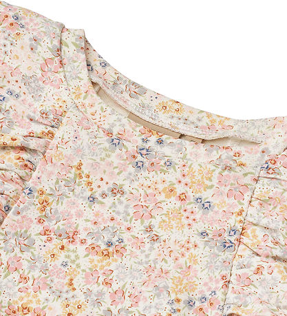 Wheat Kjole - Ruffle - Shirley - Bright Flowers