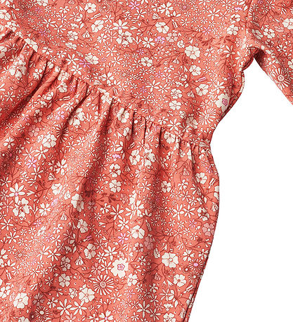 Wheat Kjole - Sessa - Coral Flowers