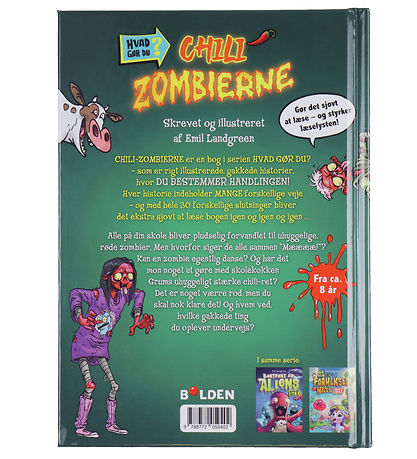 Forlaget Bolden Bog - Hvad gør du? Chili-zombierne