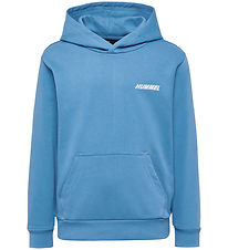 Hummel Hoodie - hmlCasper - Lichen Blue