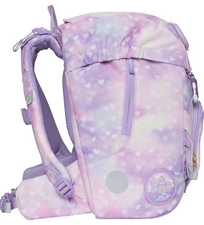 Beckmann Skoletaske - Classic - Unicorn Princess - Lilla