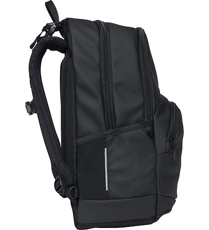 Beckmann Skoletaske - Sport Junior - Black Coated - Sort