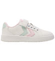 Hummel Shoes - Derby Court JR - White/Pink