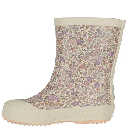 Wheat Gummistøvler - Muddy - Lilac Flower Meadow
