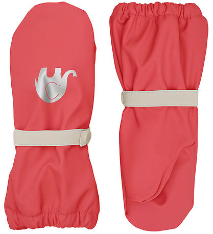 CeLaVi Mittens w. Fleece - PU - Cayenne