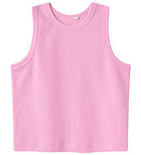 Name It Top - Crop - Rib - Noos - NkfNakal - Pink Frosting