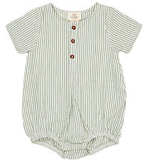 Copenhagen Colors Sommardräkten - Green W. Cream Stripe