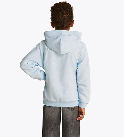 Tommy Hilfiger Hættetrøje - Varsity - Breezy Blue Heather