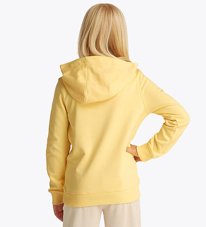 Tommy Hilfiger Hættetrøje - Corp Logo - Citronella