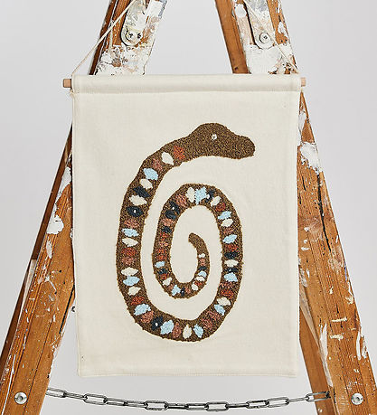 Smallstuff Vægdekoration - 37x27 cm - Snake