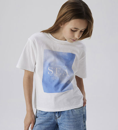 Name It T-shirt - NkfFogl - Bright White
