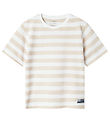 Name It T-shirt - NkmFerm - Bright White/Peyote