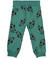 The New Siblings Sweatpants - TnstNeo - Bottle Green w. Peas