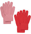 CeLaVi Handskar - Ull/Nylon - 2-pack - Cayenne