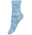 Melton Strømper - Relax - Sky Blue