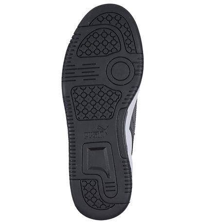 Puma Sko - Rebound V6 Lo Jr - Hvid/Sort
