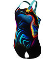Speedo Badedragt - Digital Placement Powerback - Blå m. Pri