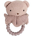 Smallstuff Biderangle - Bjørn - Strik - 10 cm - Soft Rose