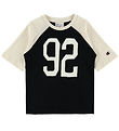 Champion T-shirt - Sort/Hvid