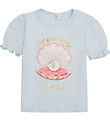 Hust and Claire T-shirt - Alma - Winter Sky m. Glitter