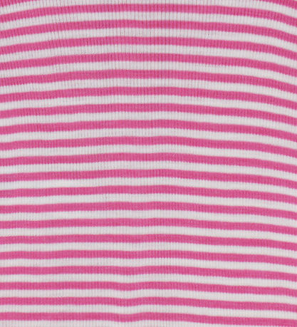 Joha Bluse - Rib - Uld/Silke - Off White/Pink