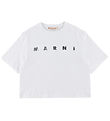 Marni T-shirt - Cropped - Hvid