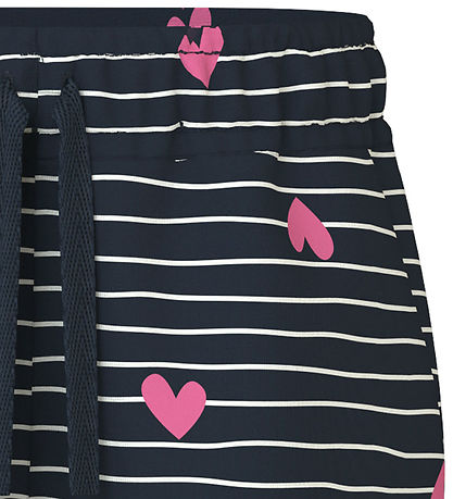 Name It Shorts - Noos - NmfVigga - Dark Sapphire/Hearts