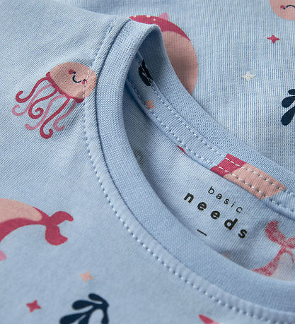 Name It T-shirt - NmfVigga Chambray Blue/Whale