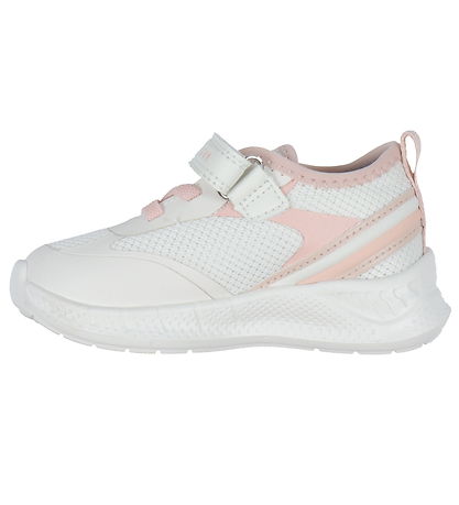Tommy Hilfiger Sko - Lace Up/Velcro Sneaker - Off White/Pink