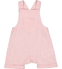 Müsli Smøkbukser - Seersucker Stripe - Overalls - Balsam Cream/b