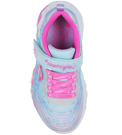 Skechers Sko m. Lys - Eternal Heart Lights - Blå/Multi