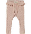 Lil' Atelier Leggings - NbfFiducia - Peach Whip