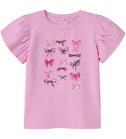 Name It T-shirt - NmfFilly - Pink Frosting