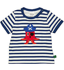 Freds World T-shirt - Baby - Almond/ Navy