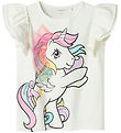 Name It T-shirt - NmfMika - Cloud Dancer