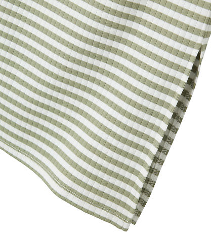 Name It Kjole - Rib - Noos - NkfSuraja - Tea/W. BRIGHT WHITE