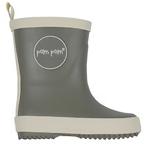 Pom Pom Gummistøvler - Hunter Green