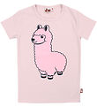 DYR T-shirt - DyrGrowl - Lt Rose Lama Buddy