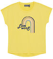 Color Kids T-shirt - Banana Cream m. Print