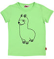 DYR T-shirt - DyrHide - Bright Green Lama Buddy