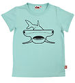 DYR T-shirt - DyrHide - Aqua Outline Hammerhaj