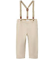 Name It Broek m. Bretellen - NmmBen - Chino - Peyote