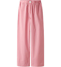 LMTD Bukser - NlfHelles - Poplin - Peony/Pink Marshmellow