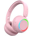 Lalarma Høretelefoner m. Lys - Trådløs - 85db - Rose