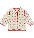 Flöss Jakke - Sofia - Soft White Berry