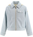 Moncler Denimjakke med Hætte - Esme - Royal