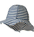 Wheat Badehat - UV40+ - Bora - Blue Stripe