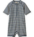 Wheat Badeheldragt - UV40+ - Cas - Blue Stripe