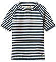 Wheat Badebluse - UV40+ - Jackie SS - Blue Stripe
