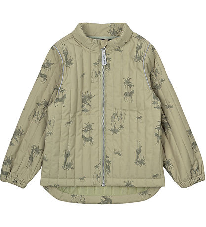 Mikk-Line Termotøj - Gray Green m. Print